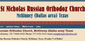 St Nicholas Russian Orthodox Church Dallas