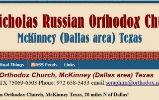 St Nicholas Russian Orthodox Church Dallas