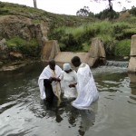 Baptism at St. Barnabas Orthodox Mission Kenya