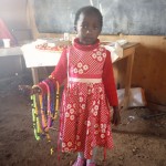 Orthodox Church in Kenya. A young Orthodox Girl from St Barnabas Orthodox Mission