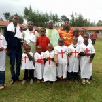 Orthodox church in Kenya. Baptism. 2017 2